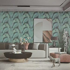 A.Grifoni Palazzo Peterhof 7002-5 для спальни для гостиной для загородного дома для комнаты черный синий зеленый